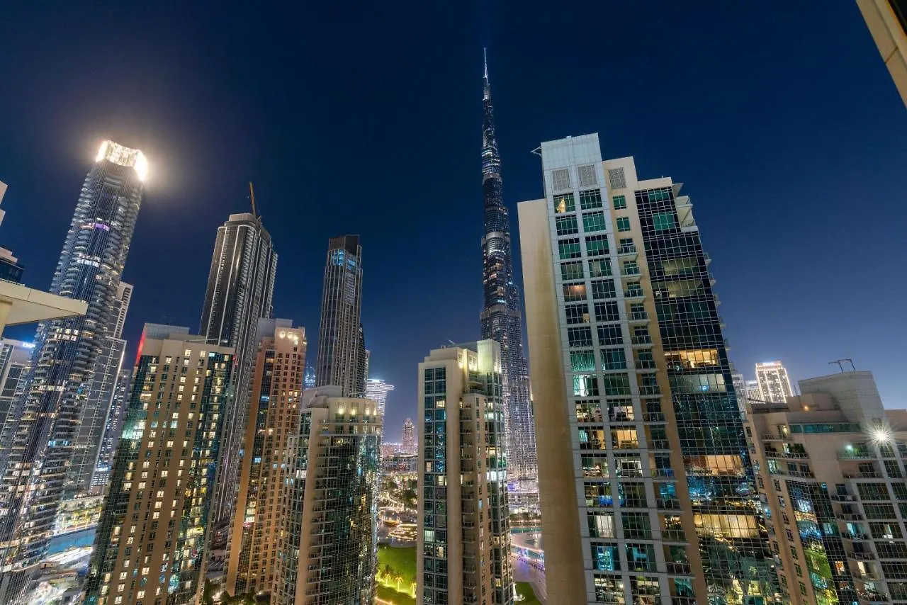 Ultimate Stay / Burj Khalifa View / Downtown / 3 Beds Luxury / 2 Balconies Dubaj Apartmán